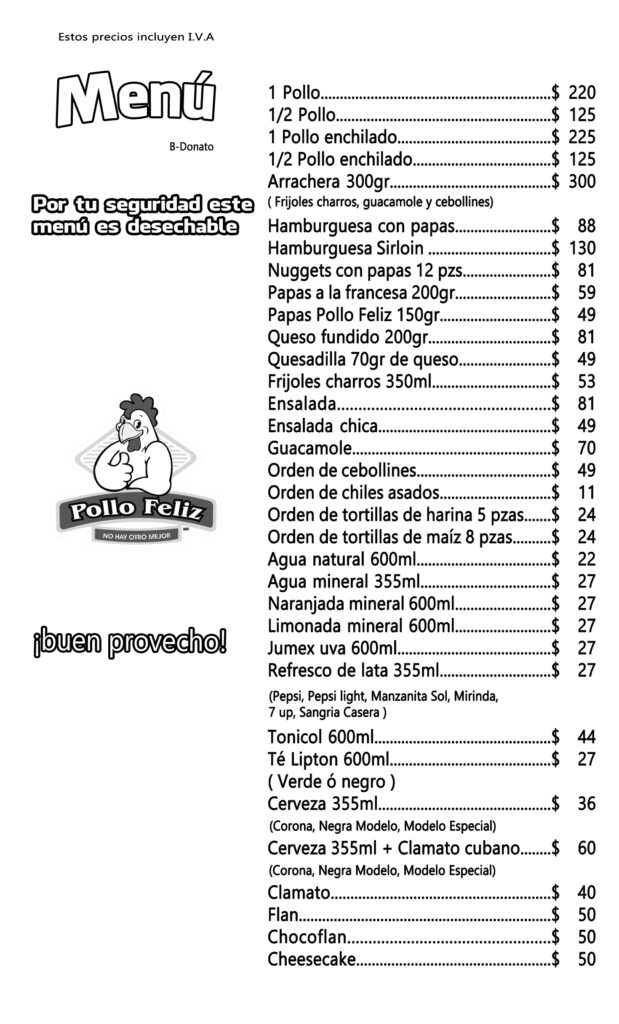 Sucursal Donato Casas – Pollo feliz Veracruz